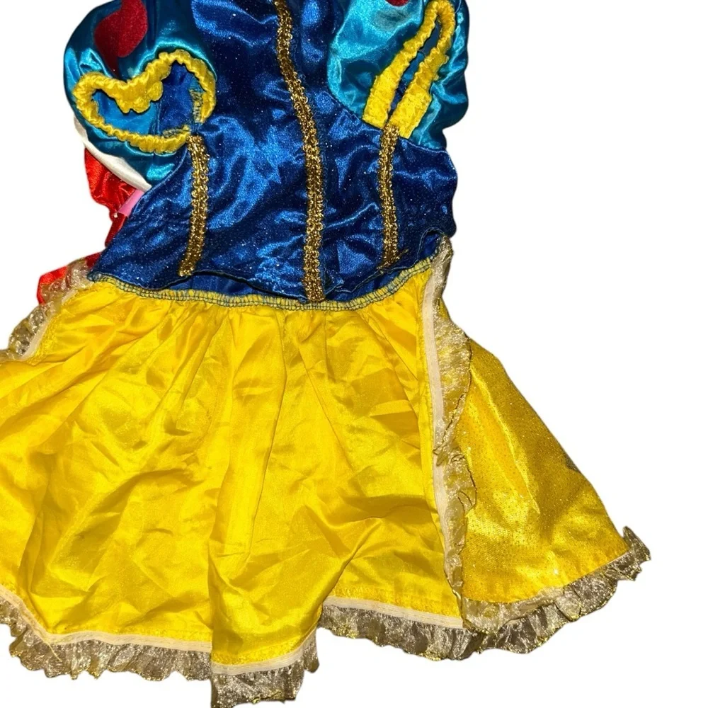Disney snow white princess dress pet costume size Medium M
